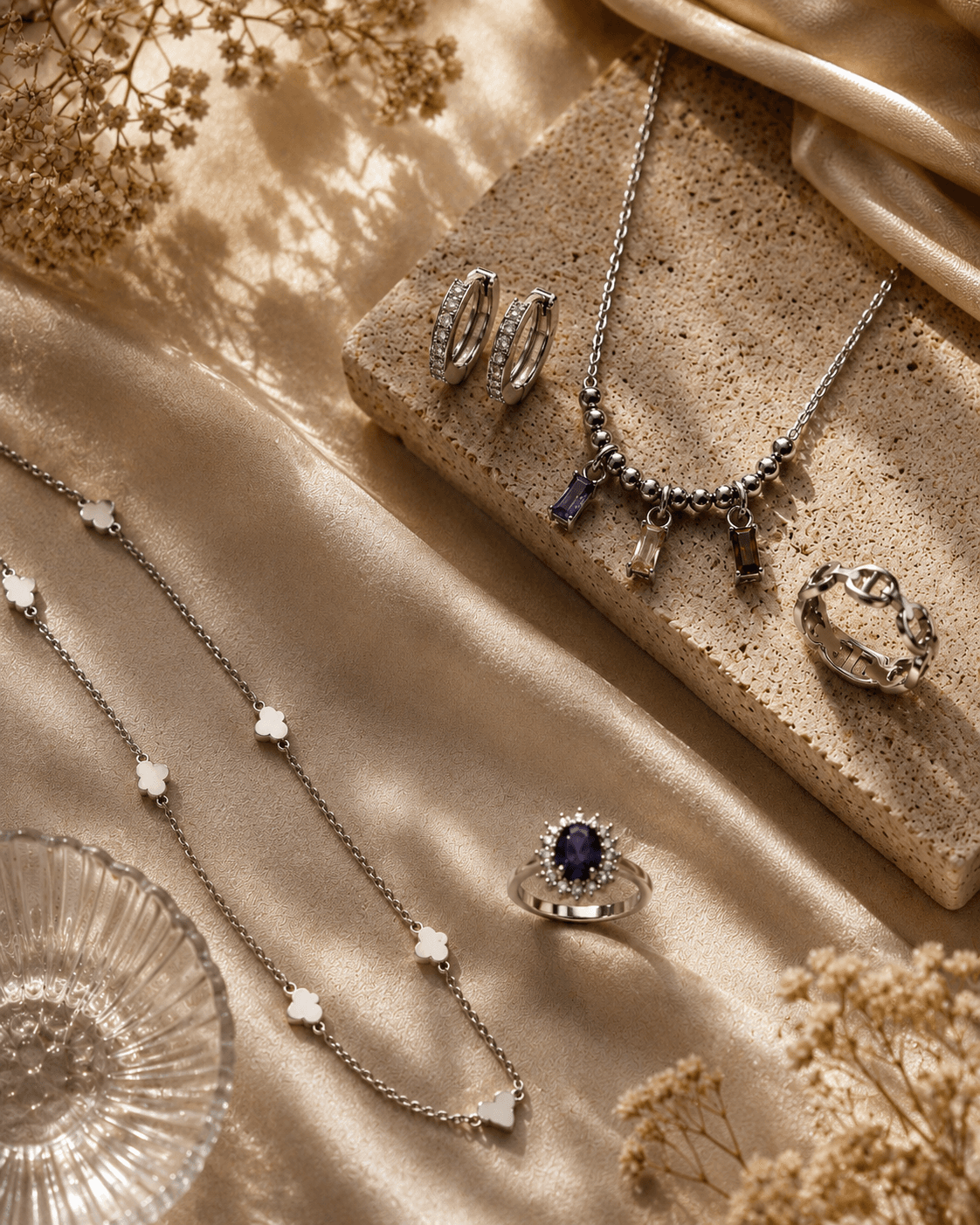 The Silver Atelier — 925 sterling silver essentials and contemporary classics.